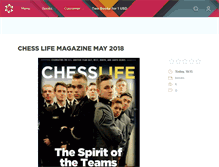 Tablet Screenshot of en.chessok.net